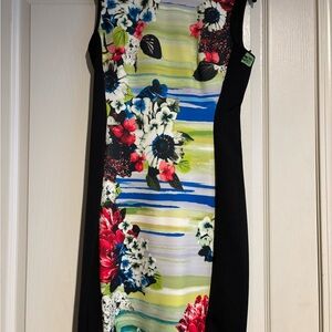 Floral Print Sleeveless Dress